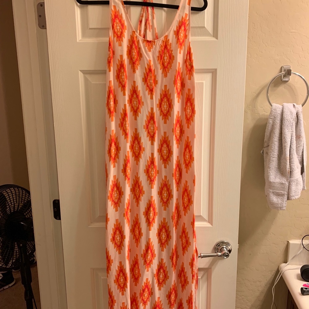 NEW never worn beaded maxi dress